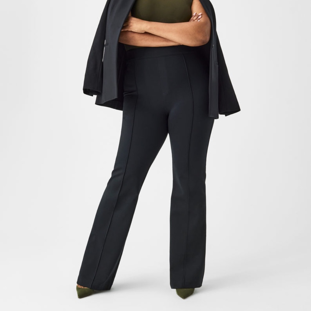 SPANX Perfect Pant Hi-Rise Flare Black 1X